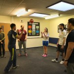 A game of catch and clap