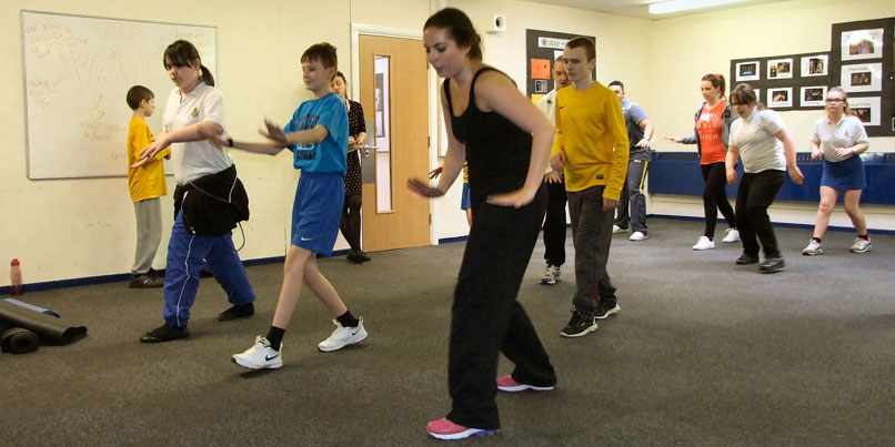Red Nose Day dance class