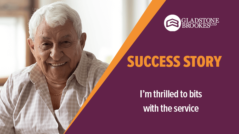 SUCCESS STORY – I’m thrilled to bits with the service