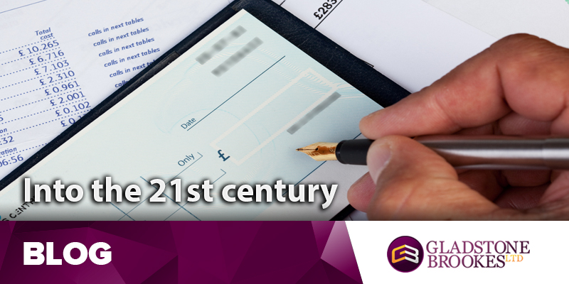 At last – cashing cheques 21st century style!